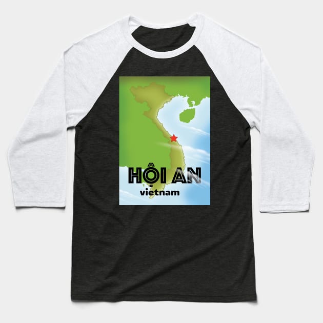 hoi an Vietnam Baseball T-Shirt by nickemporium1